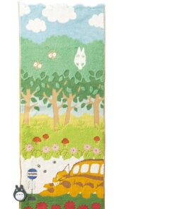 My Neighbor Totoro Asciugamano Catbus On It's Way 34 X 80 Cm Marushin