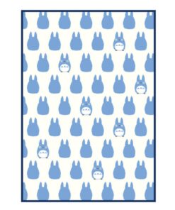 My Neighbor Totoro Fluffy Blanket Totoro Silhouette 200 X 140 Cm Marushin