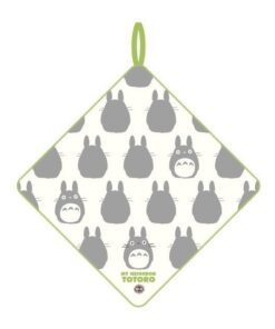 My Neighbor Totoro Mini Asciugamano Big Totoro Silhouette 33 X 33 Cm Marushin