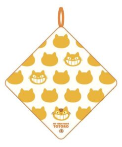 My Neighbor Totoro Mini Asciugamano Catbus Silhouette 33 X 33 Cm Marushin
