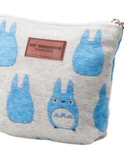 My Neighbor Totoro Pouch Totoro Silhouette Blue Marushin