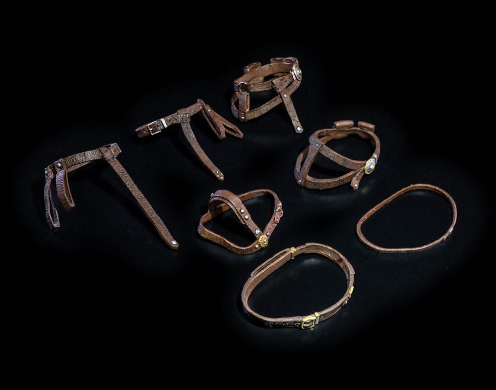 Mythic Legions: All Stars 6 Action Figura Accessorys Belts Pack (brown) Four Horsemen Toy Design