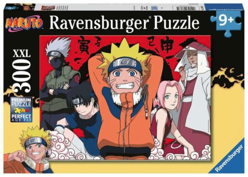 Naruto Children's Jigsaw Puzzle Xxl Naruto's Adventures (300 Pezzi) Ravensburger