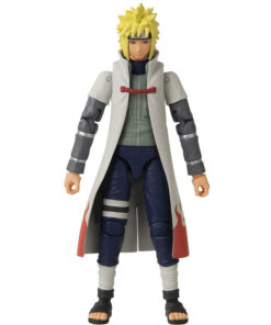 Naruto Shippuden Anime Heroes Namikaze Minato Figura 15cm Bandai