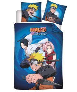 Naruto Shippuden Cotone Copripiumino Letto 90cm Pierrot