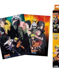 Naruto Shippuden Set 2 Poster Ninjas 52 x 38 Abystyle