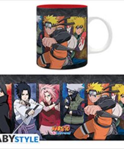 Naruto Shippuden Tazza Gruppo Konoha 320ml Abystyle