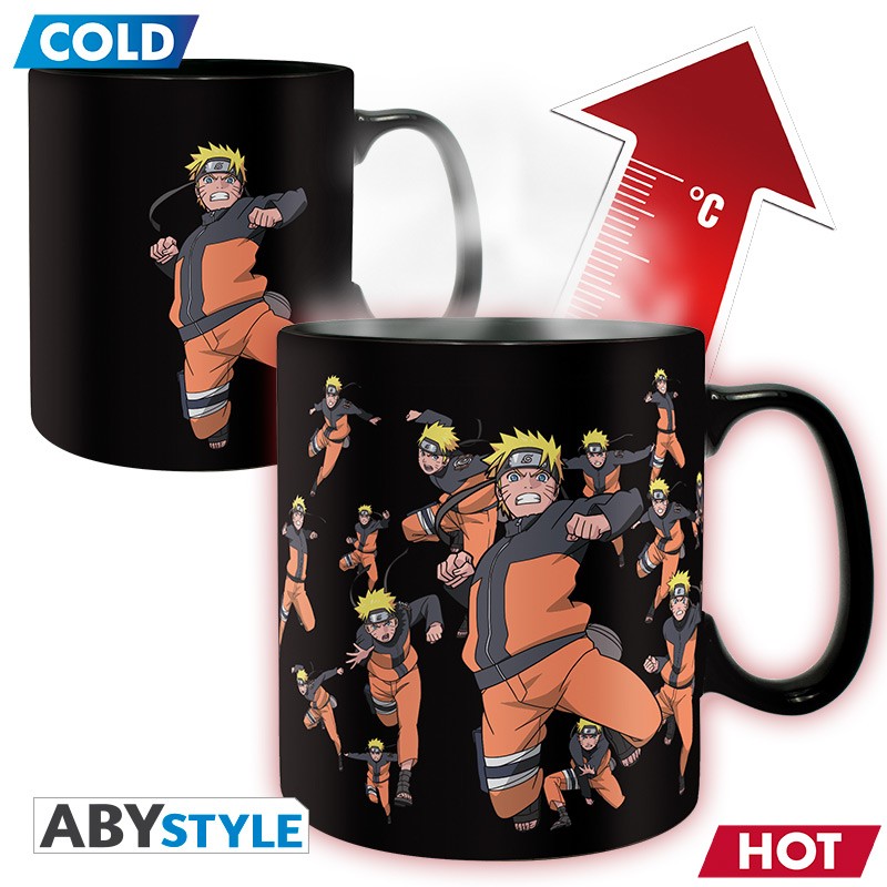 Naruto Shippuden Tazza Magica in Ceramica Cloni Naruto 460 Ml Abystyle