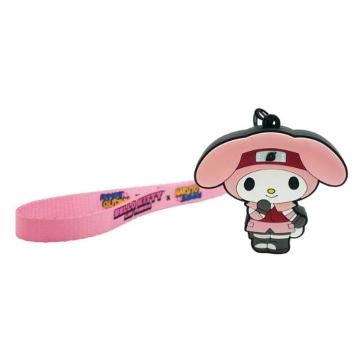 Naruto Shipudden X Hello Kitty Pvc Portachiavi My Melody Sakura Teknofun