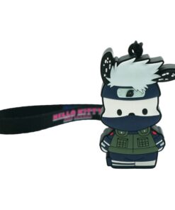 Naruto Shipudden X Hello Kitty Pvc Portachiavi Pochacco Kakashi Teknofun