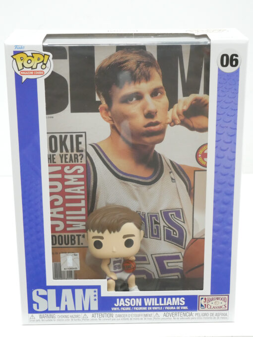 NBA Sacramento Kings Funko Pop! Slam Vinile Figura Jason Williams 9 Cm (Spedito in 24 ore)