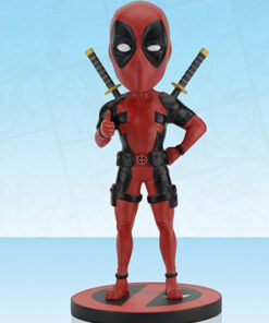 NECA MARVEL CLASSIC DEADPOOL RED/BLACK HK HEADKNOCKER