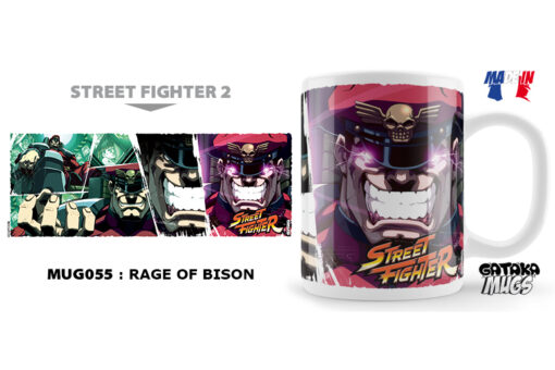 Nekowear Street Fighter Rage Of Bison Tazza