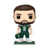 Nfl: Legends Pop! Sports Vinile Figura Jets- Aaron Rodgers 9 Cm Funko