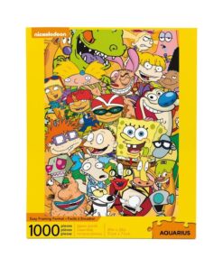 Nickelodeon Jigsaw Puzzle Cast (1000 Pezzi) Aquarius