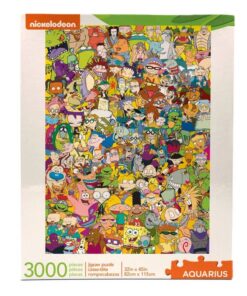 Nickelodeon Jigsaw Puzzle Cast (3000 Pezzi) Aquarius