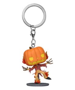Nightmare Before Natale 30th Pop! Vinile Portachiavis 4 Cm Pumpkin King  Funko