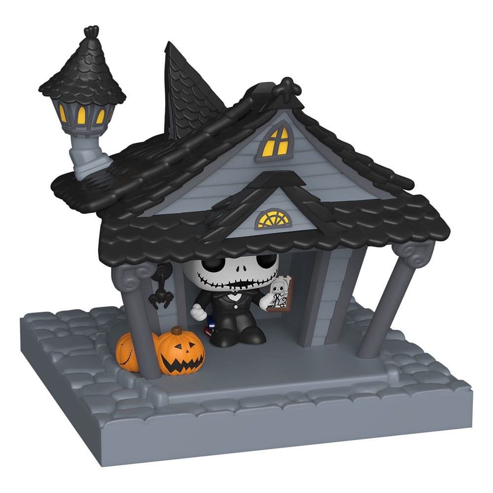 Nightmare Before Natale Bitty Pop! Town Vinile Figura Jack At Home Funko