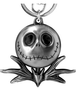 Nightmare Before Natale Metal Portachiavi Spider Man Head Con Figure Int.