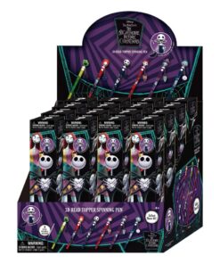 Nightmare Before Natale Pen 3d Head Topper Spinning Pen Con Figure Int.
