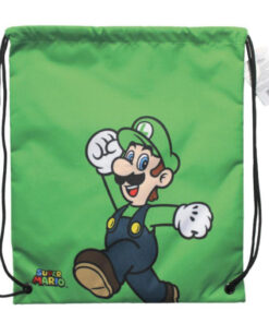 Nintendo Super Mario Bros Luigi Borsa Palestra 40cm Nintendo