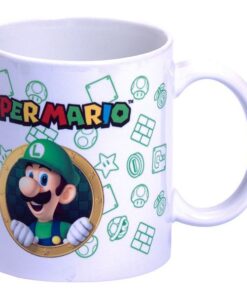 Nintendo Super Mario Bros Luigi Tazza + Money Box Set Nintendo