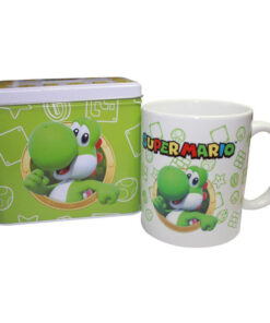 Nintendo Super Mario Bros Yoshi Tazza + Money Box Set Nintendo