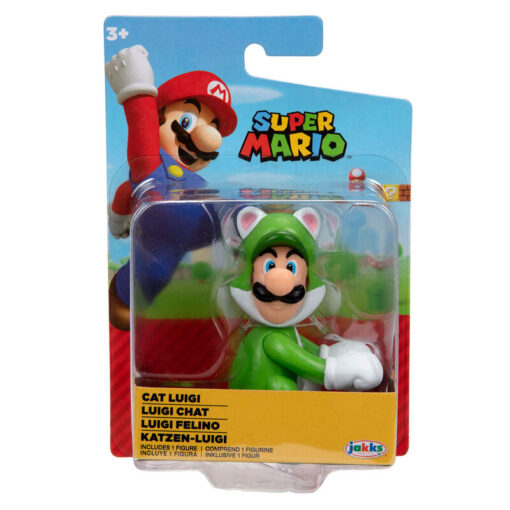Nintendo Super Mario Cat Luigi Figura 6