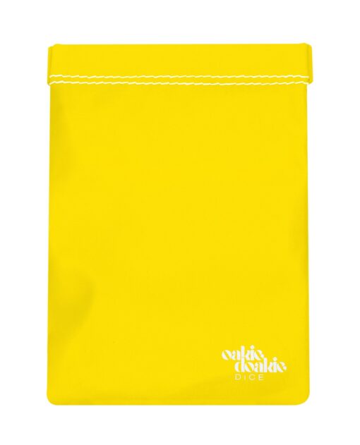 Oakie Doakie Dice Bag Large - Yellow Oakie Doakie Dice