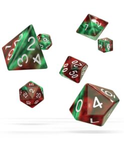Oakie Doakie Dice RPG Set Gemidice - Bloody Jungle (7) Oakie Doakie Dice