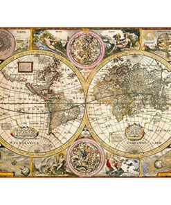 Old-map Puzzle 3000 Pezzi Clementoni