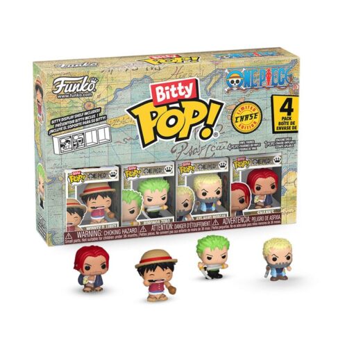 One Piece Bitty Pop! Vinile Figura 4-pack Luffy 2