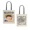 One Piece Borsa Portatutto Wanted Luffy 42 x 38 cm Cinereplicas