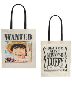 One Piece Borsa Portatutto Wanted Luffy 42 x 38 cm Cinereplicas