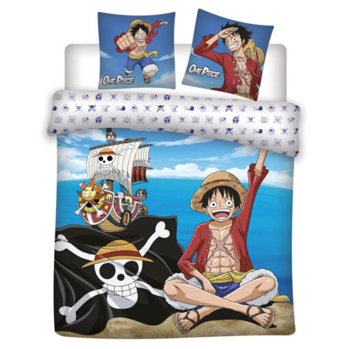 One Piece Cotone Copripiumino Letto 90cm Toei Animation