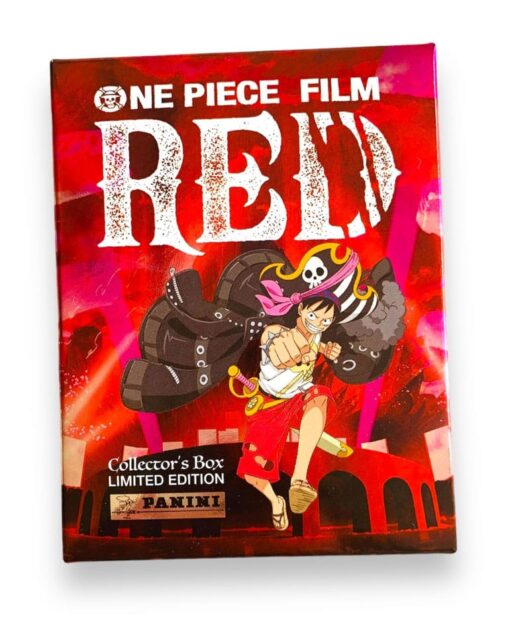 One Piece Film: Red Trading Cards Box da Collezione Edizione Limitata Versione Tedesca Panini