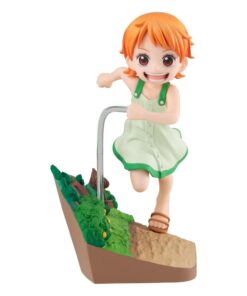 One Piece G.e.m. Series Pvc Statua Nami Run! Run! Run! 11 Cm Megahouse