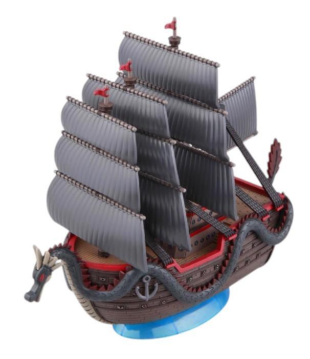 One piece Grand Ship Collection Model Kit Dragon's Ship 13 Cm Bandai Scatola Rovinata