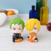 One Piece Look Up Pvc Statuas Roronoa Zoro & Sanji Future Island Egghead Ver. 11 Cm (with Regalo) Megahouse