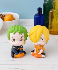One Piece Look Up Pvc Statuas Roronoa Zoro & Sanji Future Island Egghead Ver. 11 Cm (with Regalo) Megahouse