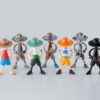 One Piece Luffy´s Mini Figures Archive Of Adventure 9 Cm  Bandai Tamashii Nations