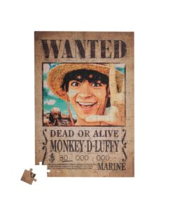 One Piece Magnetic Puzzle Wanted Luffy Cinereplicas
