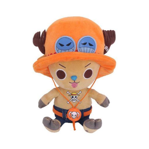One Piece Peluche Figura Chopper X Ace 11 Cm Sakami Merchandise