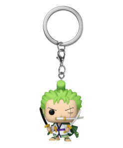 One Piece Pop! Vinile Portachiavi 4 Cm Roronoa Zoro  Funko