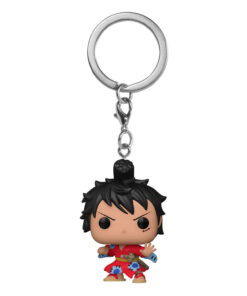 One Piece Portachiavi Funko Pop! Vinile Figura Luffy In Kimono 4 Cm