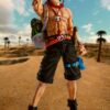 One Piece Portgas.d.ace Fire Fist Shf Action Figura Bandai