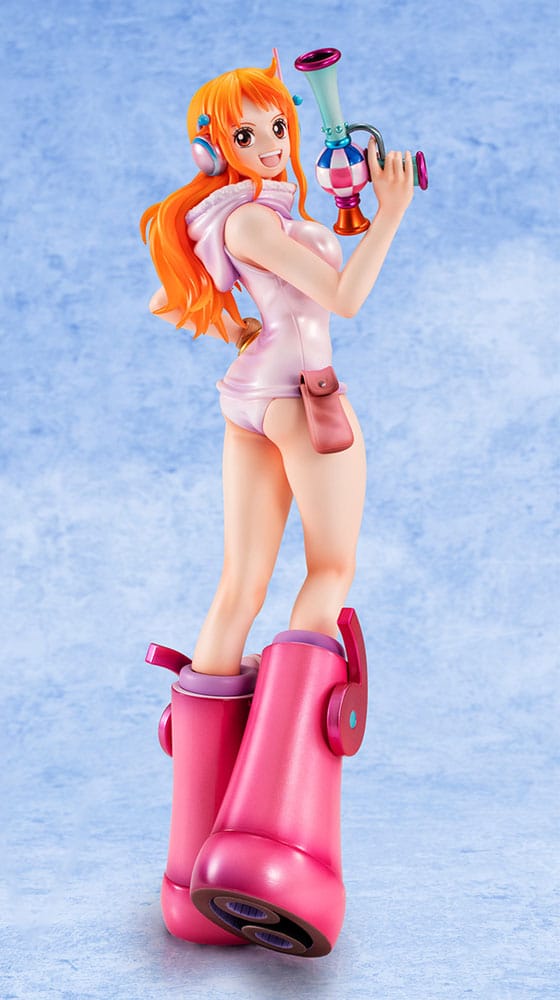 One Piece Portrait Of Pirates Pvc Statua Nami Evolutionary History 25 Cm Megahouse
