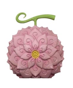 One Piece Salvadanaio Pvc Frutto Flower Flower 12 Cm Plastoy