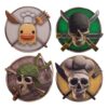 One Piece Sottobicchiere 4-pack Characters -2 Cinereplicas