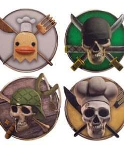 One Piece Sottobicchiere 4-pack Characters -2 Cinereplicas